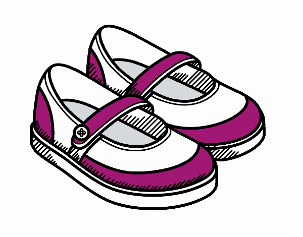 Dessin De Chaussures De Fille Colorie Par Membre Non Inscrit Le 03 De concernant Coloriage Chaussure 