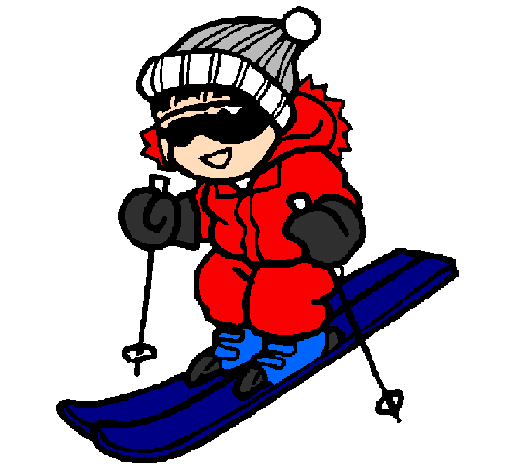 Dessin De Enfant En Train De Skier Colorie Par Membre Non Inscrit Le 10 destiné Ski Dessin 