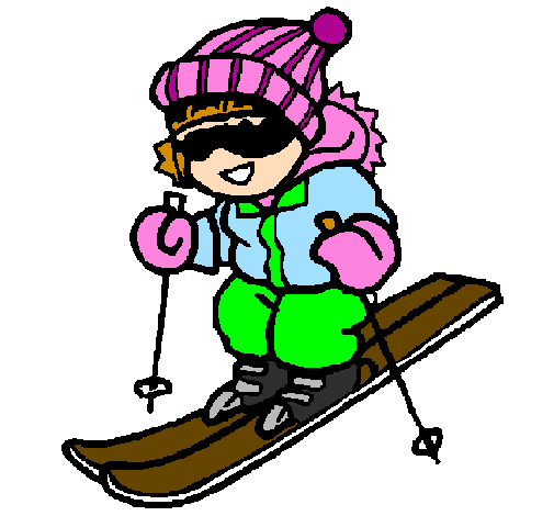 Dessin De Enfant En Train De Skier Colorie Par Membre Non Inscrit Le 13 concernant Ski Dessin