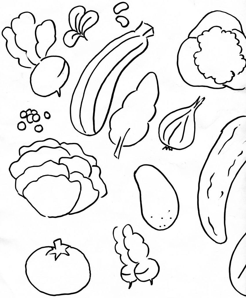 Dessin De Fruits Et Légumes Inspirant Images 99 Dessins De Coloriage avec Coloriage De Fruits Et Légumes