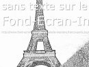 Dessin De La Tour Eiffel (7) tout Coloriage De La Tour Eiffel À Imprimer