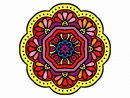 Dessin De Mandala Mosaïque Moderniste Colorie Par Membre Non Inscrit Le pour Dessin Mosaique A Imprimer