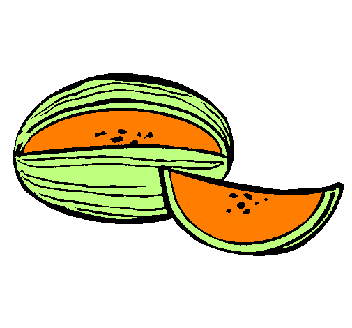 Dessin De Melon Colorie Par Membre Non Inscrit Le 17 De Mai De 2011 À dedans Coloriage Melon 
