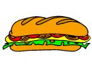 Dessin De Sandwich Végétal Colorie Par Membre Non Inscrit Le 14 De Mai concernant Dessin Sandwich