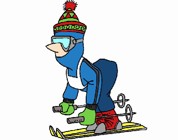 Dessin De Skieur Bien Couvert Colorie Par Membre Non Inscrit Le 22 De dedans Dessin Ski 