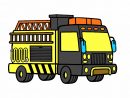 Dessin De Un Camion De Pompiers Colorie Par Membre Non Inscrit Le 27 De dedans Dessin Camion De Pompier