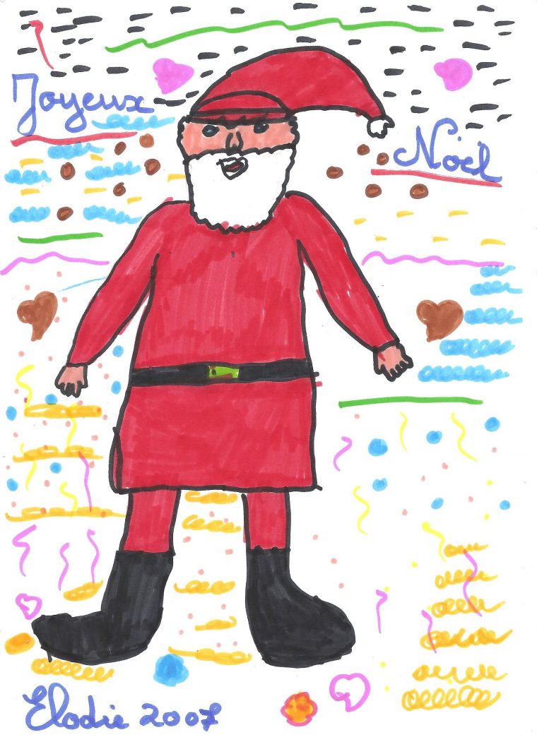 Dessin D'Enfant De Noël (2007) à Noel Dessin