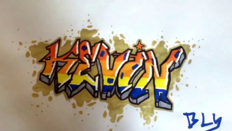 Dessin En Tag – Ohbq intérieur Graffiti Prenom Gratuit