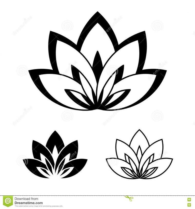 Dessin Fleur De Lotus Facile concernant Dessin Fleur De Lotus A Imprimer