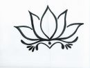 Dessin Fleur De Lotus Simple pour Dessin Fleur Simple