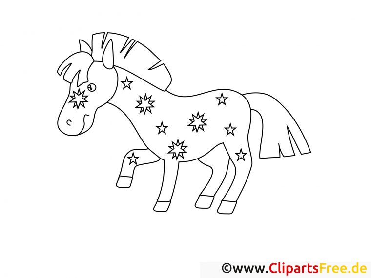 Dessin Gratuit Poney – Cheval À Colorier – Chevaux Coloriages Dessin avec Telecharger Dessin A Colorier Gratuit