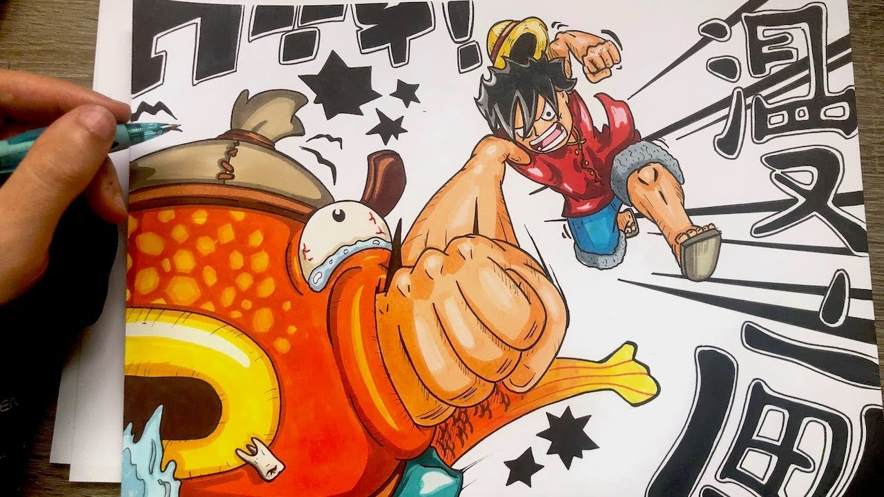 Dessin Luffy ! One Piece Et Autre - destiné Dessins One Piece 