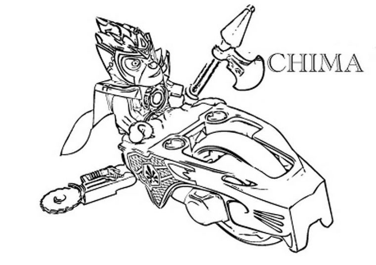 Dessin Magique Lego Chima à Coloriage Lego Chima À Imprimer