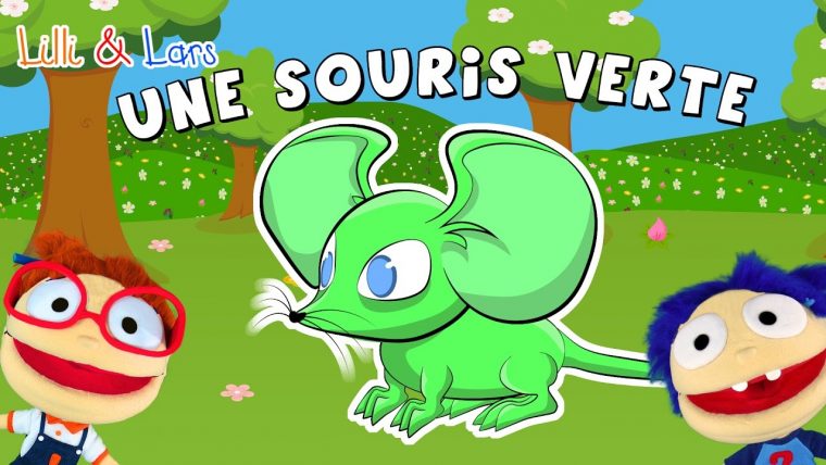 Dessin Manga: Dessin Anime Gratuit Souris Verte intérieur Une Souris Verte Paroles À Imprimer