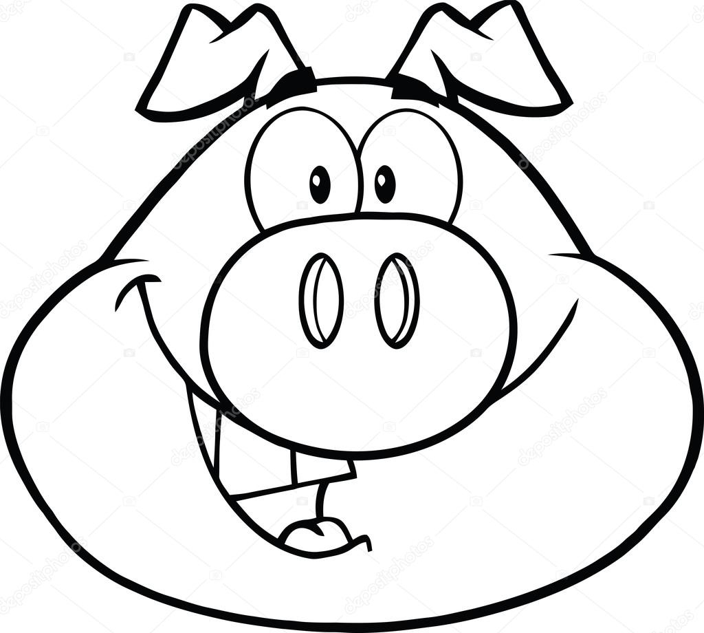 Dessin Tete De Cochon - Coloriage Papy Cochon Dans Peppa Pig À Imprimer avec Dessin Tete De Cochon 