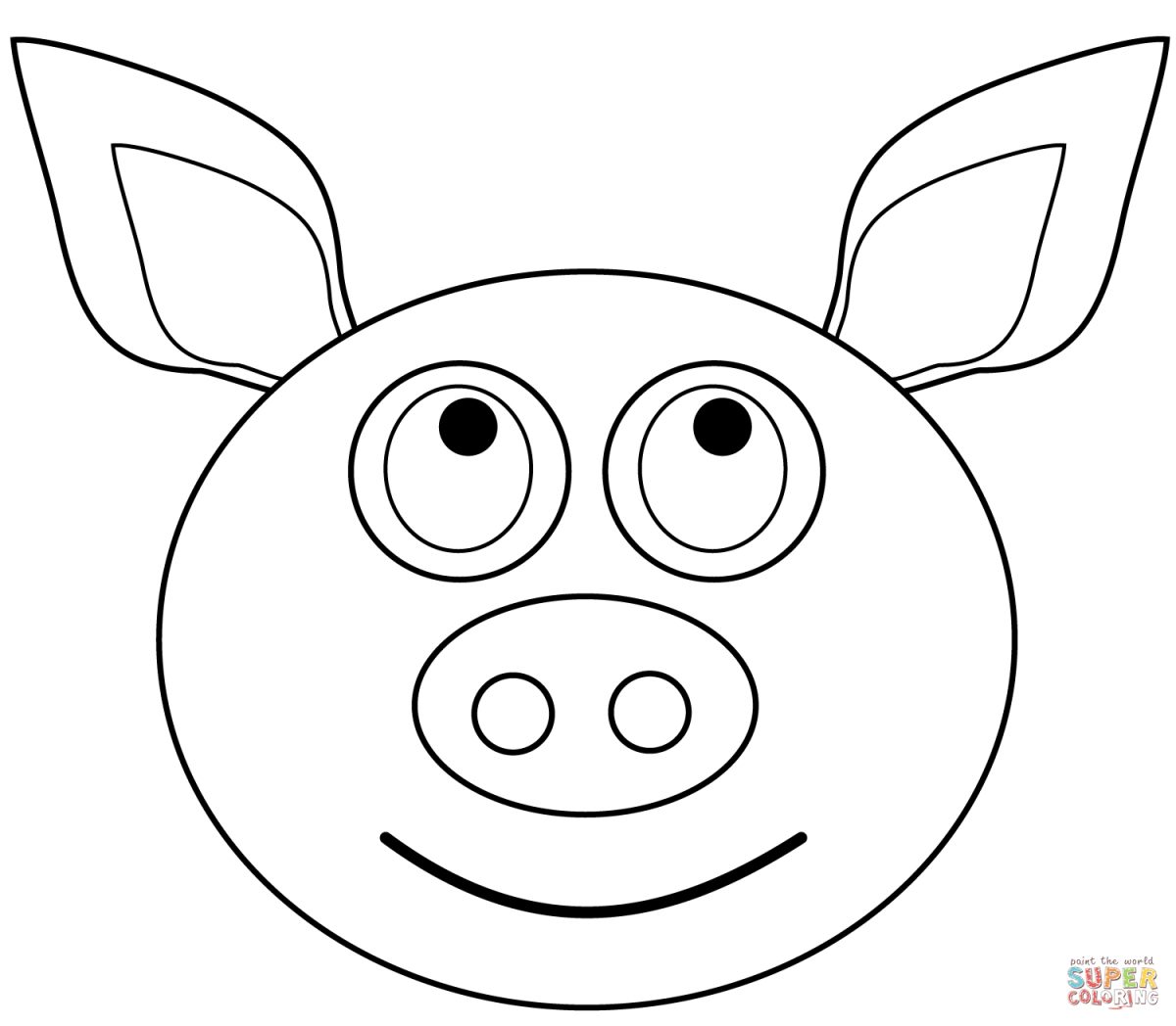 Dessin Tete De Cochon : Dessin Tete De Cochon Facile - Dessin Facile tout Dessin Tete De Cochon