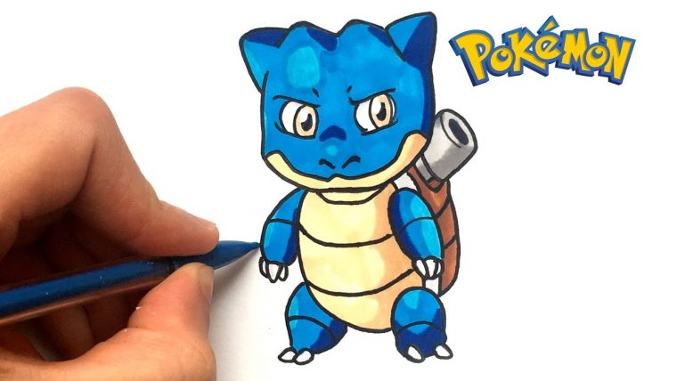 Dessin Tortank Bébé – Pokémon – encequiconcerne Dessin De Pokemon Facile