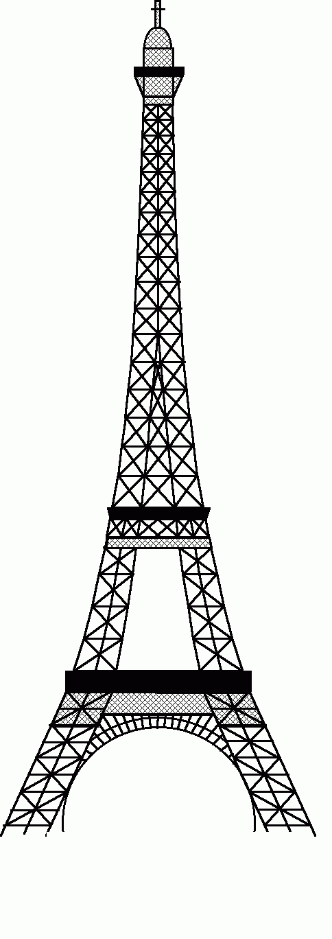 Dessin Tour Eifel : Comment Dessiner La Tour Eiffel - Dessindigo à Comment Dessiner La Tour Eiffel 