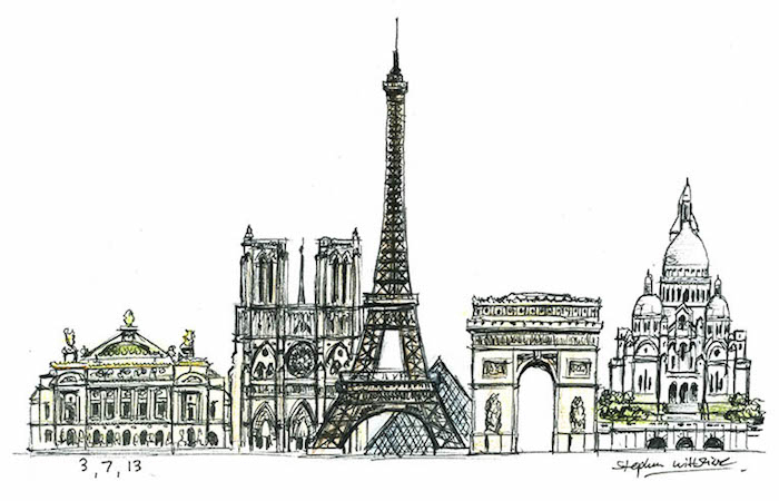 Dessin Tour Eiffel Facile A Faire - Dessin Facile intérieur Comment Dessiner La Tour Eiffel 