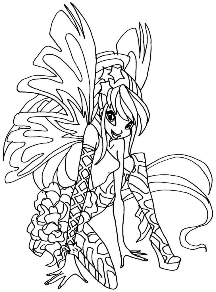 Dessin Winx Bestof Photos Coloriage Dessiner Gratuit Winx Club Saison 4 avec Dessin A Colorier Winx