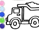 Dessiner Un Camion - Dessin Et Coloriage Camion Pour Bébé - destiné Dessin De Camion