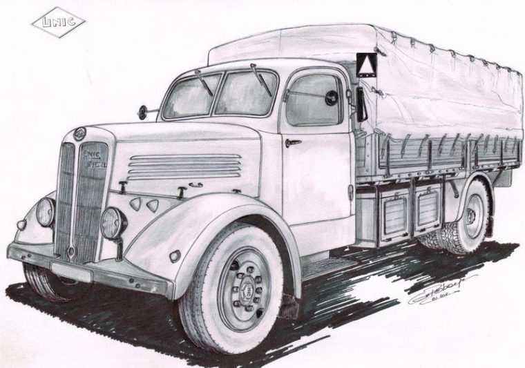 Dessins De Camions Anciens, La Suite. – Le Blog Du Lignard avec Dessin Camion