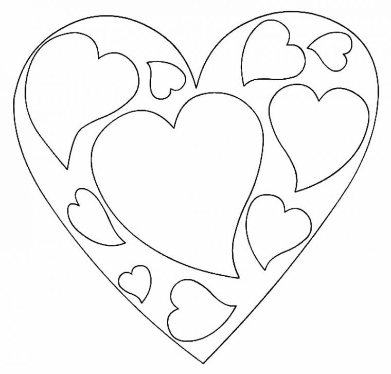 Dessins De Coeur À Colorier – Maison Bonte : Votre Guide & Magazine concernant Coloriage Coeur