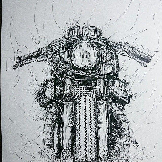 Dessins De Moto - Freebikerblog concernant Dessin Moto