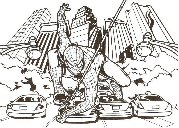 Dessins En Couleurs À Imprimer : Spiderman, Numéro : 22320 pour Coloriage Lego Spiderman