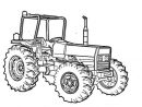 Dessins Et Coloriages: 5 Coloriages De Tracteurs En Ligne À Imprimer à Dessin D Un Tracteur