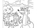 Dessins Pour Enfants Dora L'Exploratrice 35 destiné Jeux De Dora Coloriage Gratuit