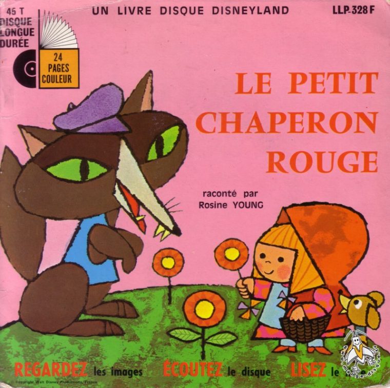 Disque Séries Tv Et Dessins Animés Le Petit Chaperon Rouge concernant Dessin Le Petit Chaperon Rouge