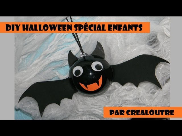Diy Halloween Spécial Enfants : La Chauve Souris encequiconcerne Patron Chauve Souris Halloween 