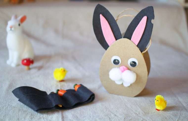 {Diy Pâques} Lapin Chasseur – La Grande Maison Des Arts Créatifs pour Comment Dessiner Un Lapin De Paques