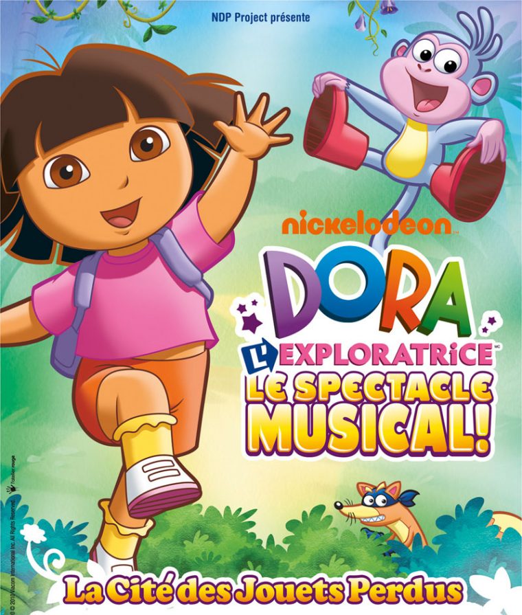 Dora L'Exploratrice Et La Cité Des Jouets Perdus – Le Spectacle Musical dedans Regarder Dora L Exploratrice