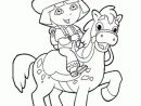 Dora The Explorer Horse Coloring Page  Coloriage Dora, Jeux Coloriage destiné Jeux De Dora Coloriage Gratuit