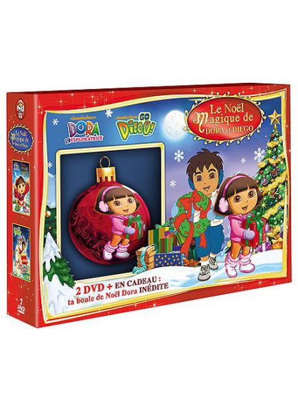 Dvd - Coffret - Le Noël Magique De Dora Et Diego intérieur Dora Noël