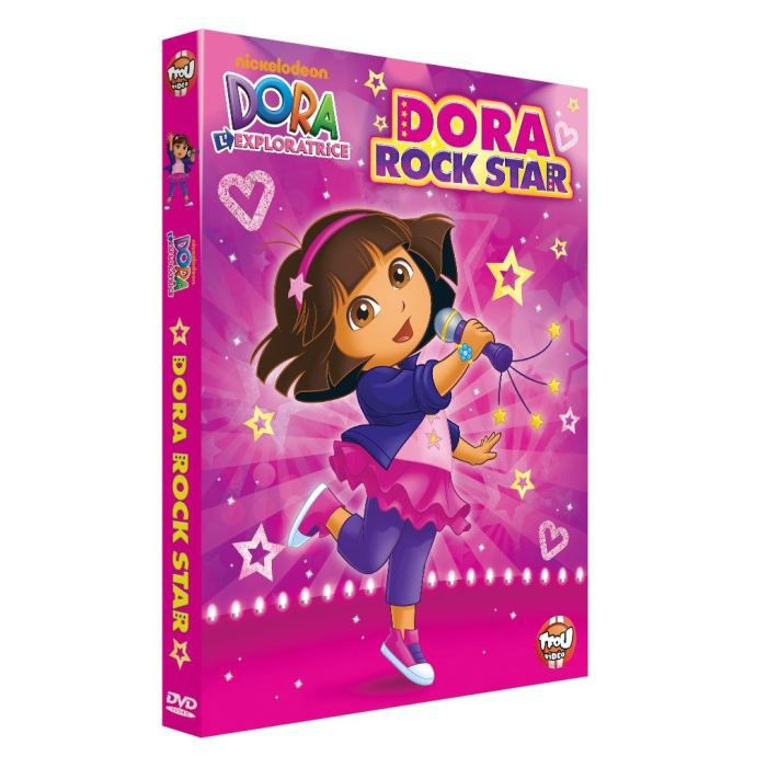 Dvd Dora L&amp;#039;Exploratrice : Dora Rock Star En Dvd Dessin Animé Pas Cher intérieur Voiture Dora 