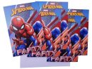 最高のコレクション Carte Invitation Anniversaire Spiderman 443958-Carte pour Carte Spiderman À Imprimer