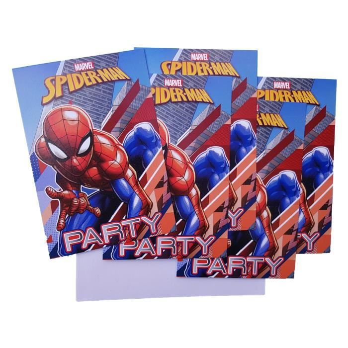 最高のコレクション Carte Invitation Anniversaire Spiderman 443958-Carte pour Carte Spiderman À Imprimer 
