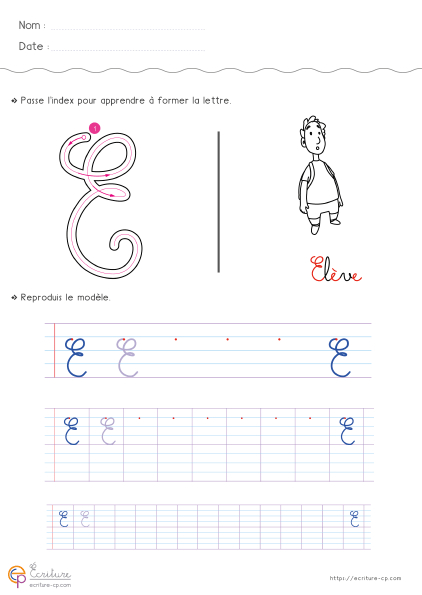 Écrire L&amp;#039;Alphabet Majuscule Cursive Cp Ce1  Écriture Majuscule Cursive intérieur L Alphabet En Majuscule A Imprimer 