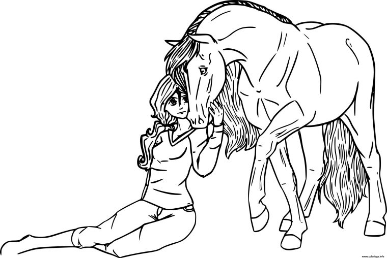 Élégant Coloriage De Chevaux En Ligne Gratuit  Meilleur Coloriage Pour avec Coloriage Barbie Cheval