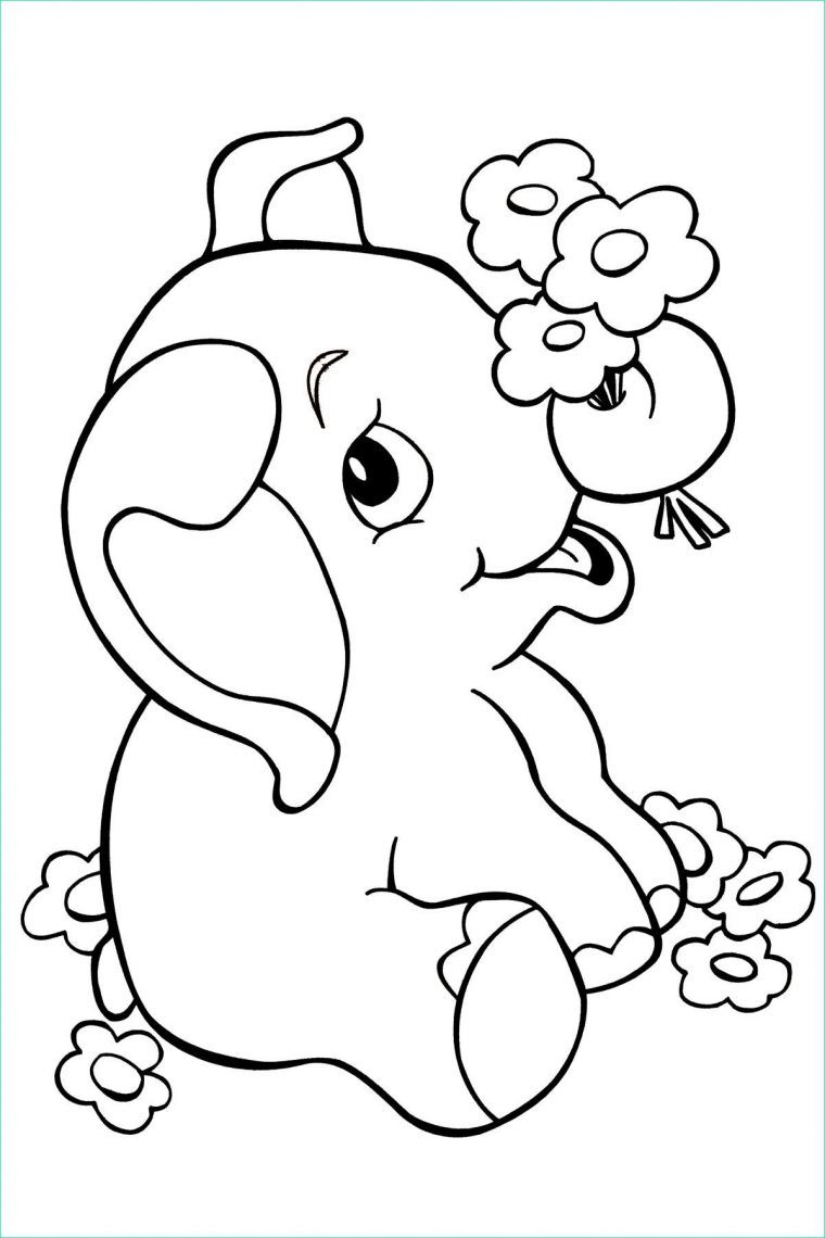 Éléphant À Colorier Inspirant Stock Jungle Coloring Pages Best Coloring dedans Éléphant À Colorier