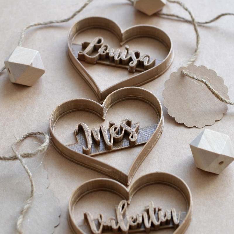 Emporte-Pièce Coeur Avec Prénom - Personnalisé - La Boîte À Cookies destiné Coeur Avec Prenom 