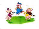 En-Broc: Llp-303 F : Les Trois Petits Cochons, Disneyland Records destiné Les Trois Petit Cochon Histoire