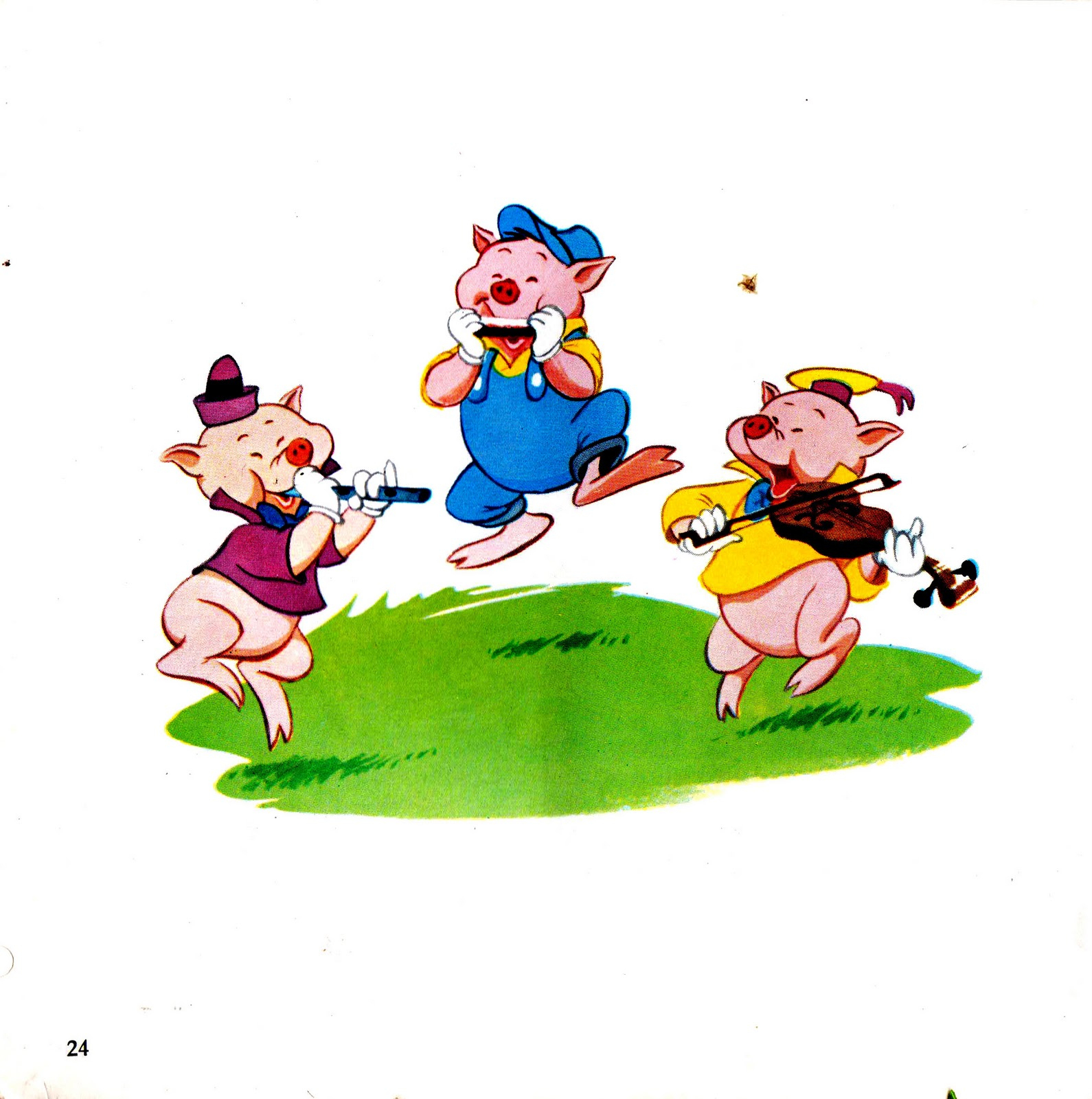 En-Broc: Llp-303 F : Les Trois Petits Cochons, Disneyland Records destiné Les Trois Petit Cochon Histoire 