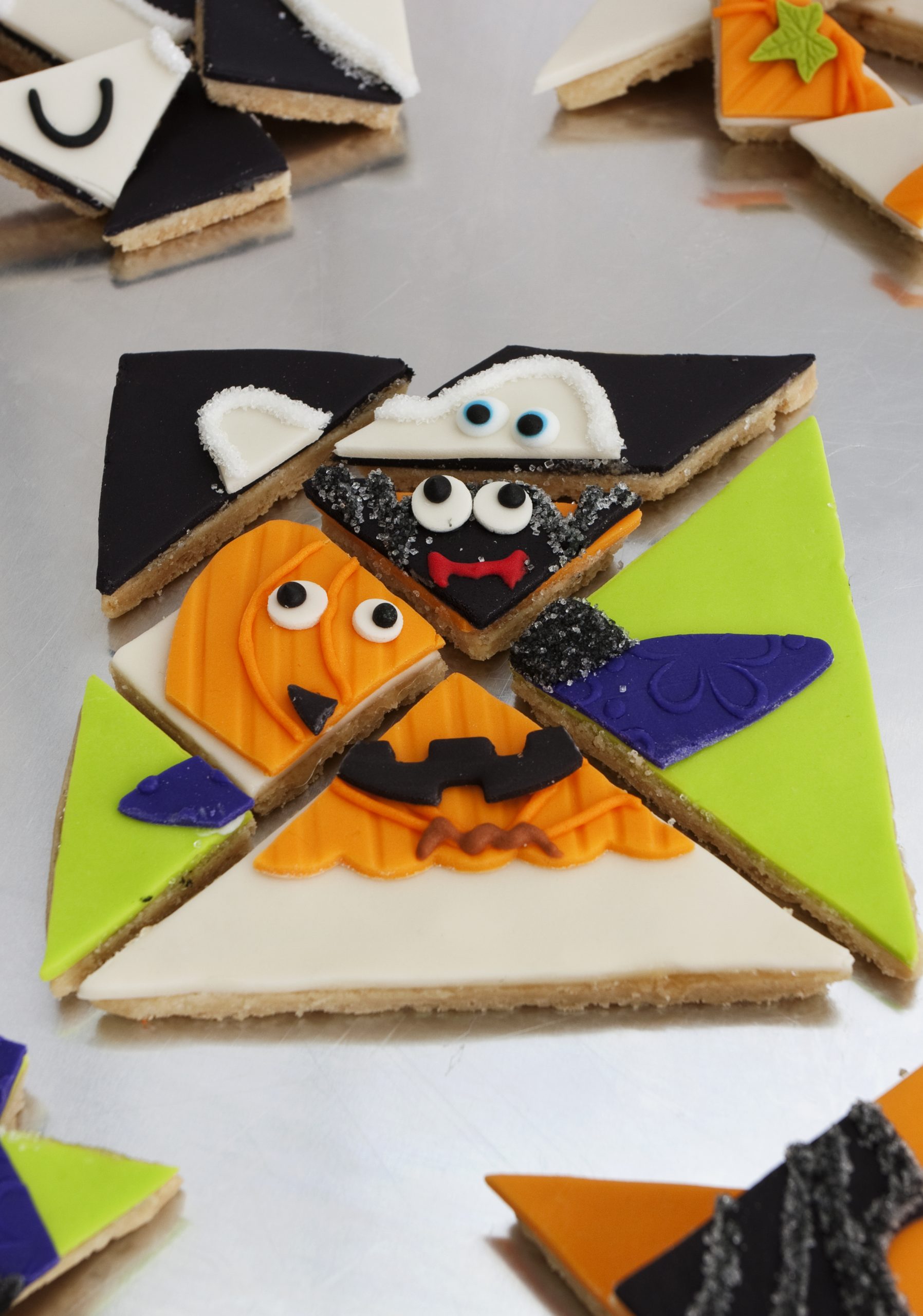 Enfants Québec Bricolage Gourmand: Les Tangrams D&amp;#039;Halloween - Enfants destiné Bricolage Halloween Pour Tout Petit 