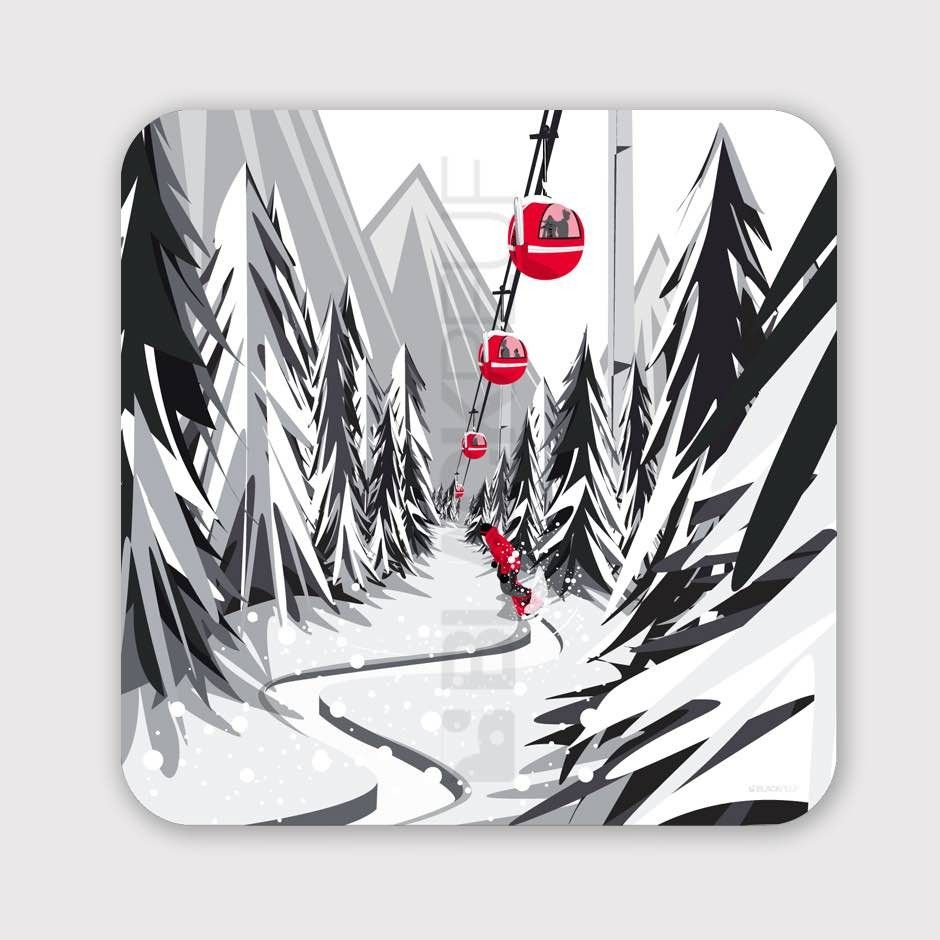 Épinglé Par Valerie Benand Sur Peuf  Dessin Ski, Decoration Montagne à Dessin Ski 
