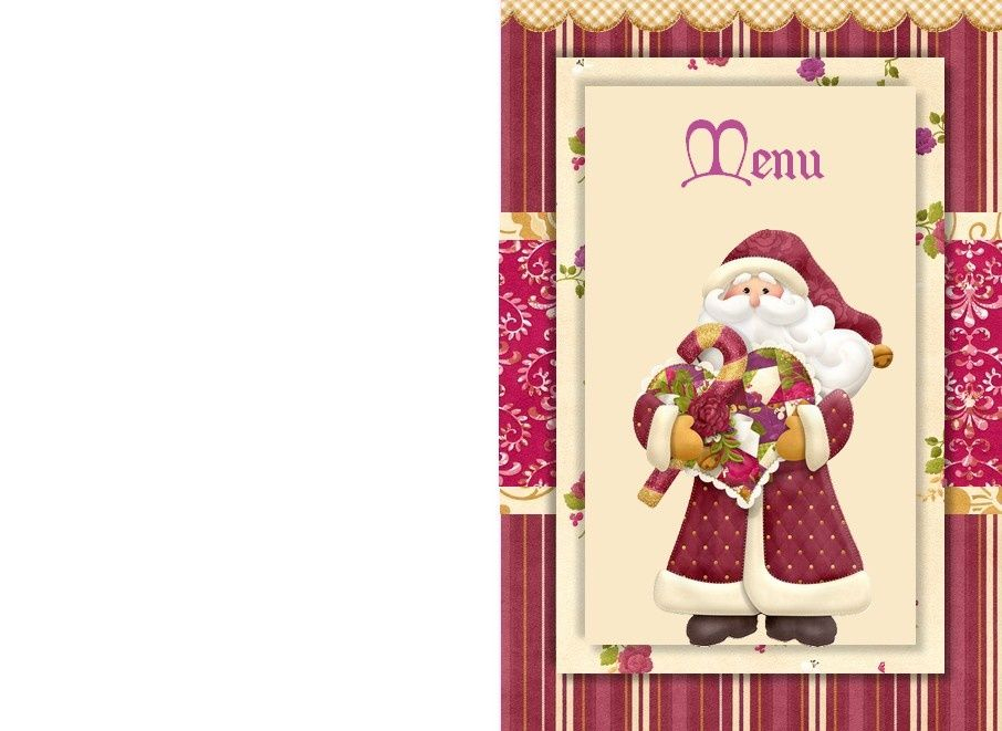 Épinglé Sur Noel destiné Carte De Menu Noel A Imprimer Gratuit