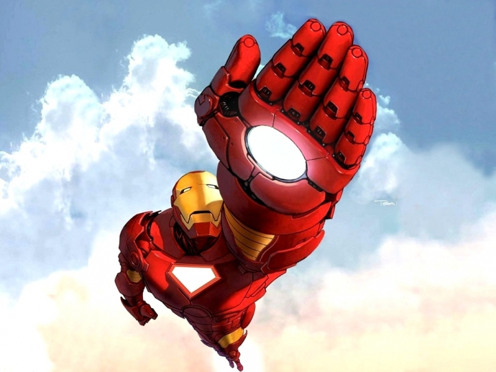 Fond D'Écran Gratuit Iron Man Comics - Fonds D'Écran Comics Gratuits avec Ordinateur Iron Man